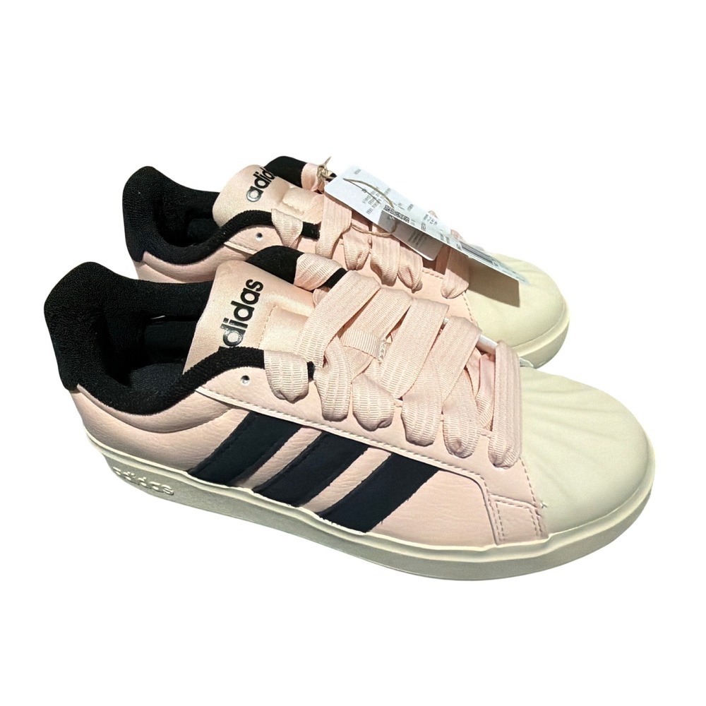 Adidas StreetTalk Womens Pink Black Low Top Sneakers IH6631 Size 7.5 New
